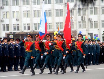 Жители Тувы могут посмотреть парад Победы онлайн