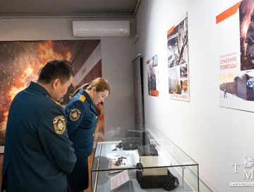 В Национальном музее Тувы открылась выставка к 100-летию пожарной охраны республики