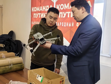 Медики Тувы поддержали бойцов на передовой