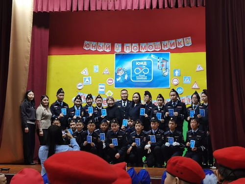 В школе пгт. Каа-Хем открылся кабинет ПДД