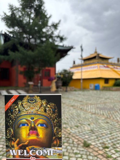 Ученые ТувГУ посетили буддийский монастырь Гандан в Монголии