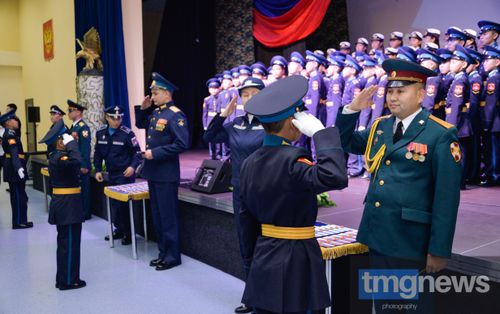 Кызылское ПКУ приняло новых кадет