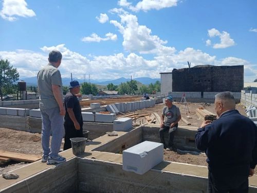 Министр культуры Тувы проинспектировал строительство объектов культуры в Улуг-Хемском районе