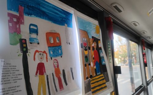 На пригородных маршрутах ходят специализированные автобусы безопасности