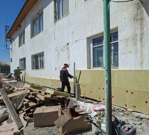 «Өг-бүле» нацтөлевилел: Бай-Дагның культура бажыңында чаартылга ажылдары