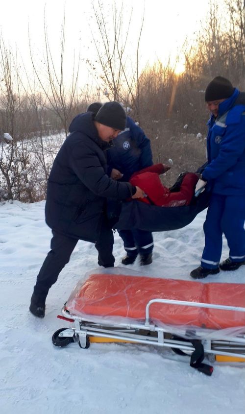 В Кызыле спасли женщину от переохлаждения