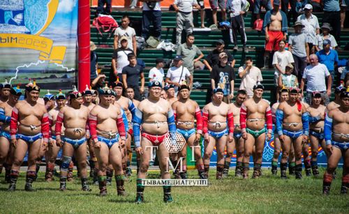 В Кызыле стартовал чемпионат по национальной борьбе хуреш