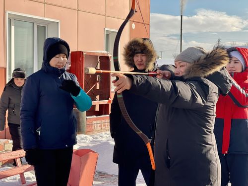 Природоохранные ведомства Тувы сразились в спартакиаде