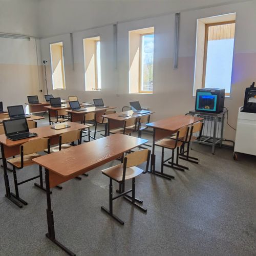 В селе Самагалтай около 500 учеников в новом учебном году сядут за парты обновленной школы