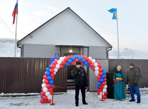 От работы до дома один шаг: В Туве участковым предоставили жилье по месту службы