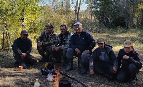 Сигенчилер аяс хүннерни ажыглап, кызымаккай ажылдап турар