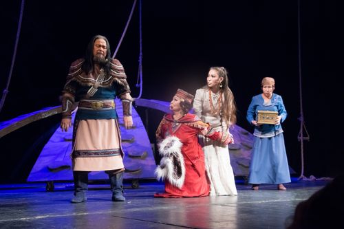 В Москве состоялся спектакль по пьесе, созданной под вдохновением выставки «Золото скифов»