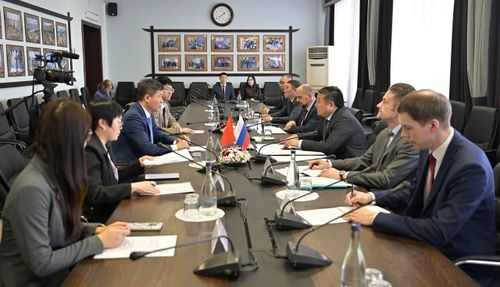 Глава Тувы провел рабочую встречу с китайскими коллегами