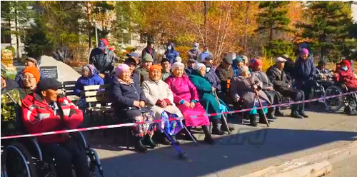 В Доме ветеранов г.Кызыла прошел праздничный концерт
