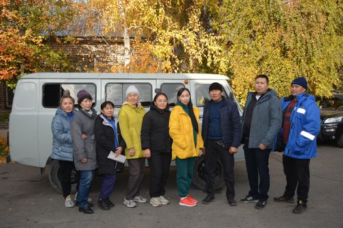 Мобильная медицинская бригада «Маршрут здоровья» провела обследования жителей Овюрского района