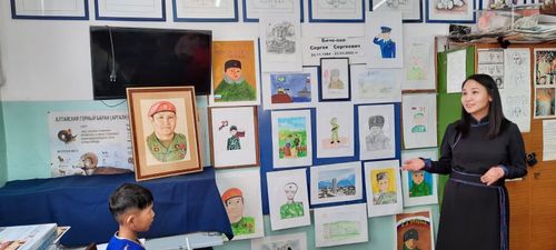 И дети не забывают героев