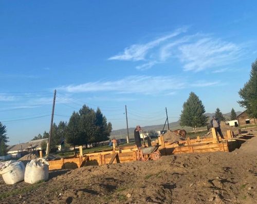 В селе Баян-Тала началось строительство нового фельдшерско-акушерского пункта