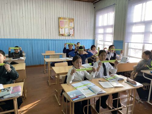 Пий-Хемским школьникам рассказали, как правильно использовать светоотражатели