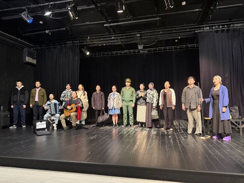 Студенты из Тувы приняли участие в прогоне перед экзаменом в Щепкинском училище