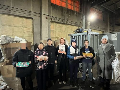 Ученики школы № 10 для детей с ОВЗ собрали 100 кг макулатуры в рамках экологической акции «Бумбатл»