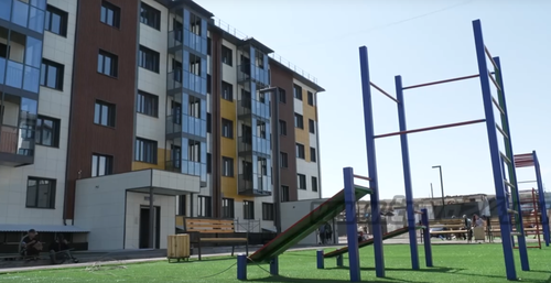 В Кызыле вручили ключи жильцам нового микрорайона