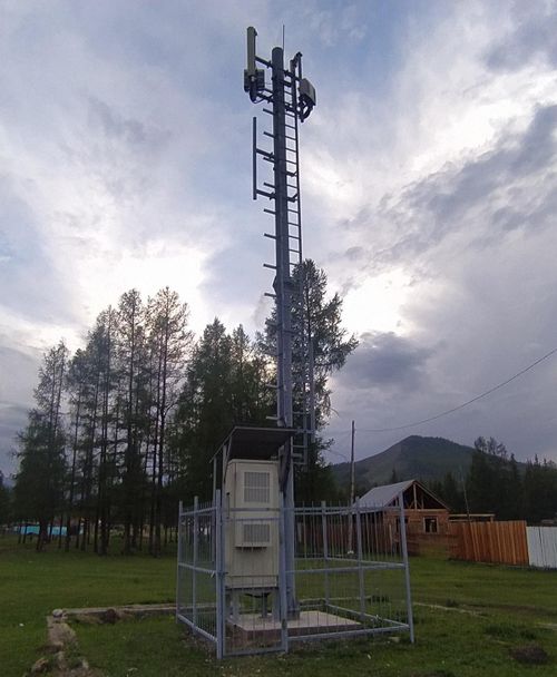 В труднодоступном селе Элдиг-Хем появилась сотовая связь