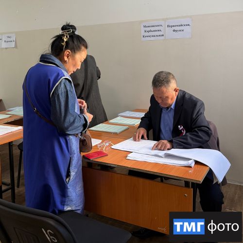 Шаманы Тувы принимают участие в голосовании