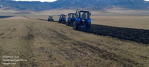 Аграрии Пий-Хемского района начали посевную компанию