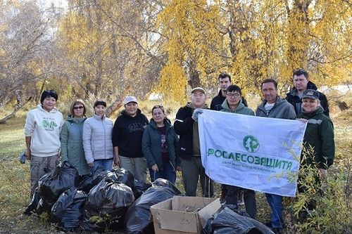 Всероссийский субботник «Зеленая Россия» прошел в Туве