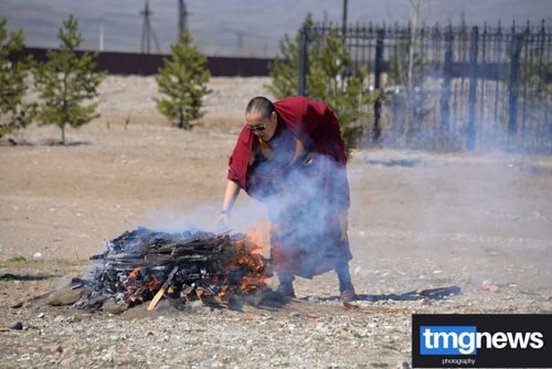 В Туве отметили годовщину со дня открытия монастыря «Тубтен Шедруб Линг»