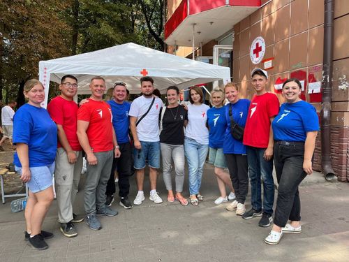 Активисты Движения Первых Тувы в качестве волонтёров находятся в Курске
