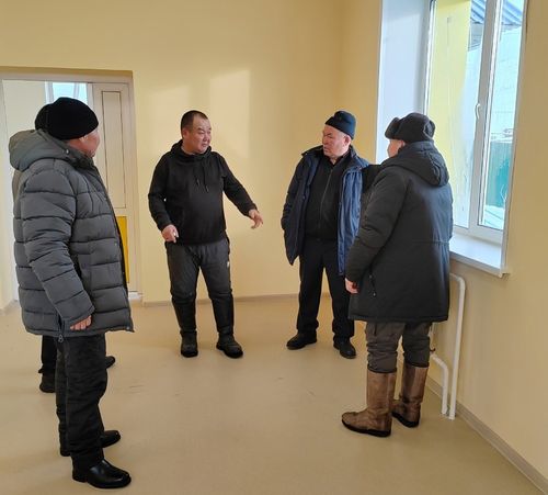 Нарында 30 олуттуг ясли корпузунуң тудуу доозулган