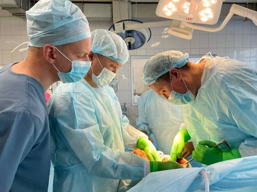 Тува стала первым регионом, который посетил медотряд Российского Красного Креста