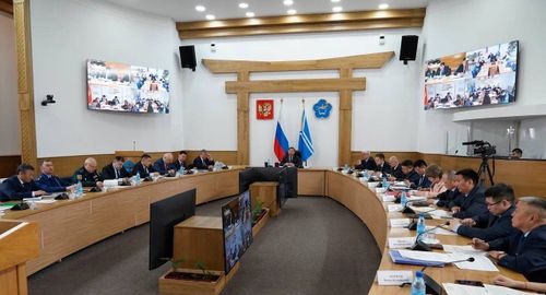 На аппаратном совещании в правительстве Тувы обсудили подготовку к периоду половодья