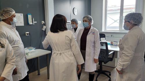 Инфекционная больница Тувы приняла делегацию врачей из Монголии