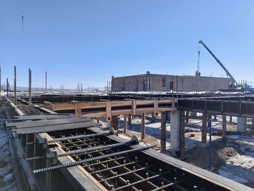 Правительство Тувы контролирует процесс строительства школы в селе Балгазын Тандинского района