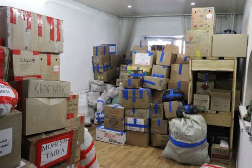 Единый штаб готовит третий большой груз для участников СВО