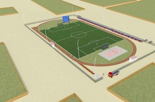 Жители Тере-Хольского района выбирают благоустройство стадиона