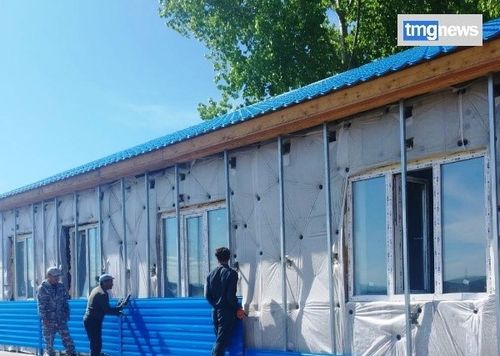 Балгазында эмчи амбулаториязында үндезин септелге кидин түлүк