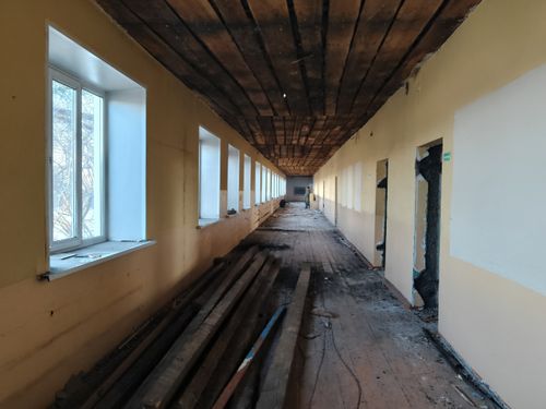 В Туве продолжается капитальный ремонт школ