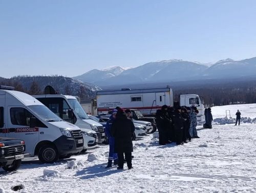 В Туве прошли командно-штабные учения МЧС по тушению лесных пожаров