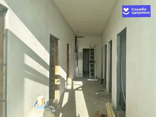 Строительство ФАПа в селе Баян-Тала завершено на 90%