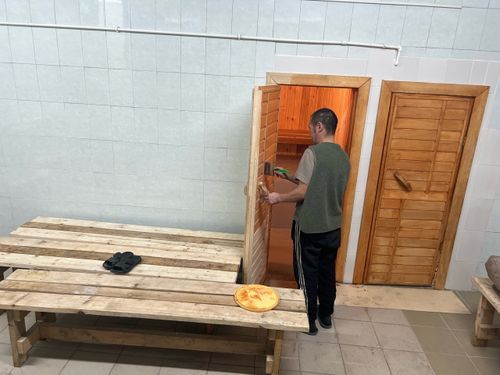 В Каа-Хеме готовят к открытию банно-прачечный комплекс