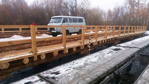 В Туве благодаря проекту "Народный мост" построено 14 мостов