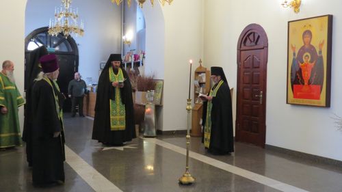 Православные верующие Тувы отпраздновали Вербное воскресенье