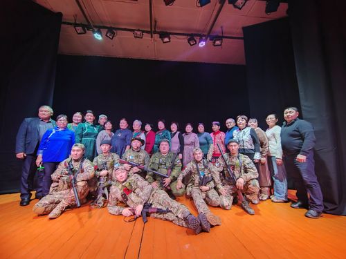 В Эрзинском районе масштабно отметили День воинской славы