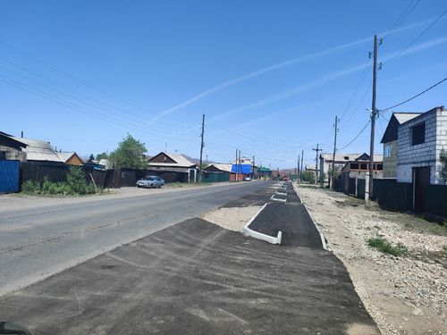 В Кызыле ведутся работы по ремонту автодорог в рамках национального проекта «Безопасные и качественные автомобильные дороги»