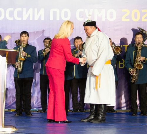 Кандемир Куулар награждён медалью ордена «За заслуги перед Отечеством» II степени