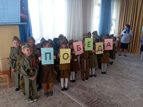 В детском саду «Рябинка» прошла тематическая неделя ко Дню Победы
