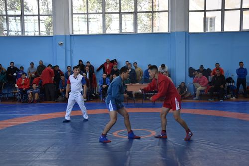 В Туве стартовали первенства «Динамо» по борьбе самбо среди силовых структур республики